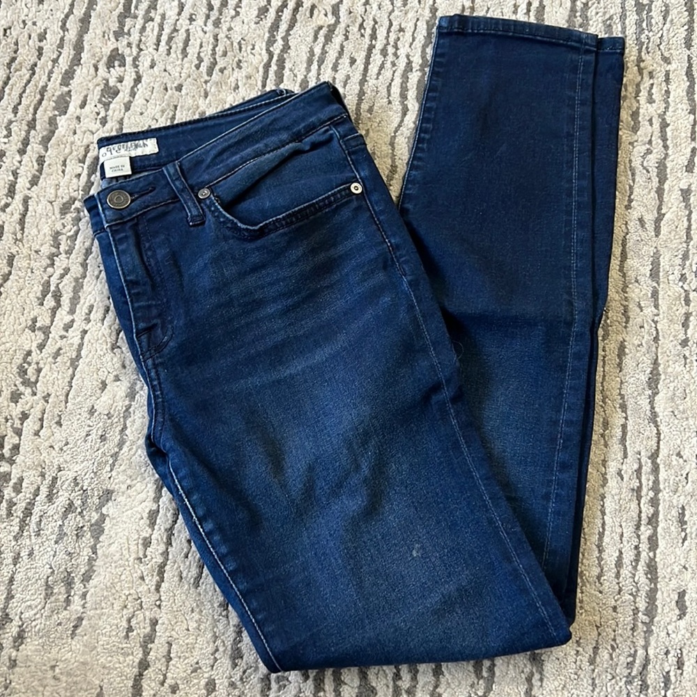 Joie Mid-Rise Skinny Blue Jean